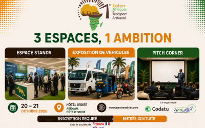 Le 1er Salon Africain du Transport Artisanal : trois espaces, une ambition